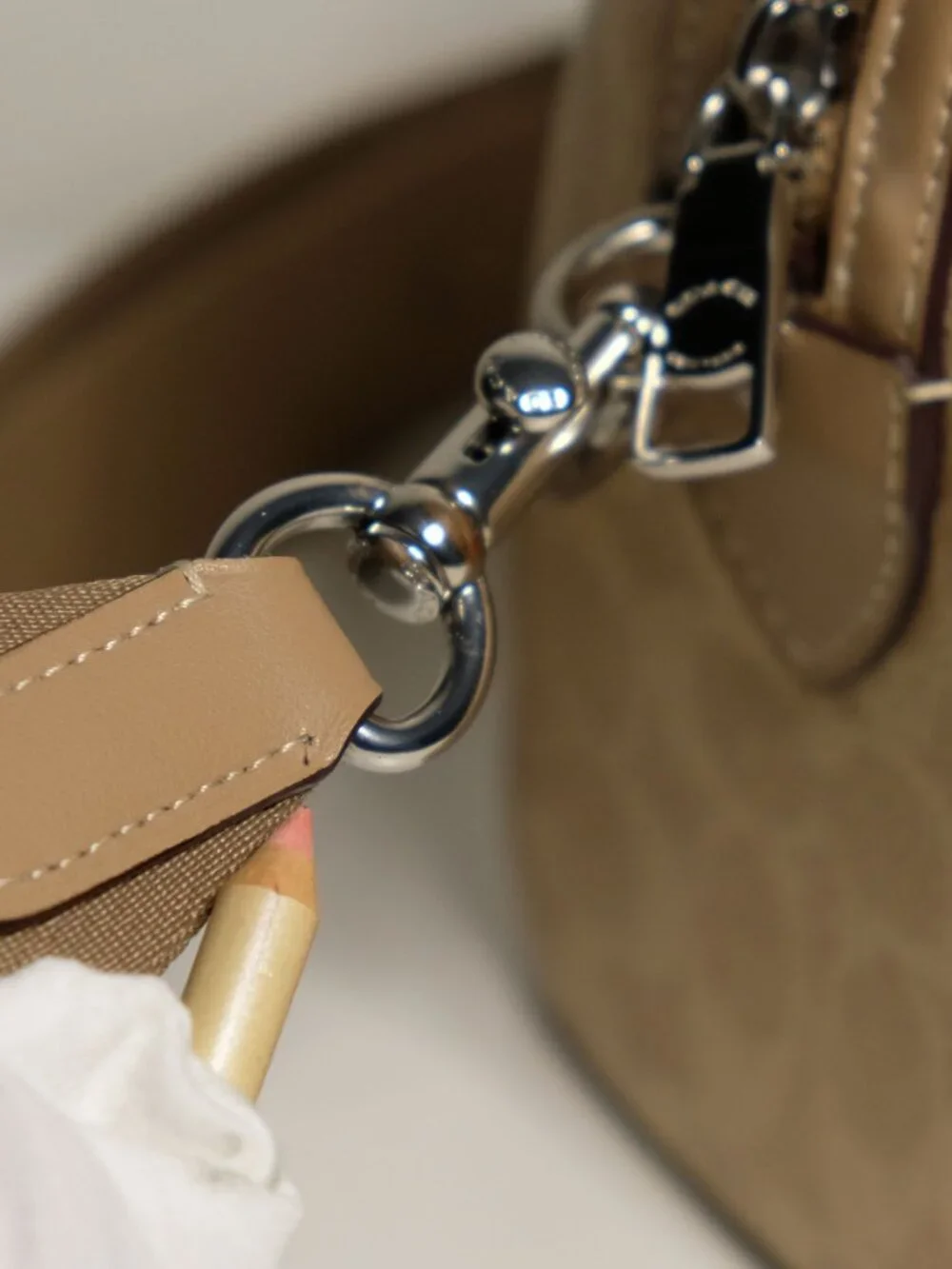 Coach Rowan Satchel, CW376, Sand/Taupe, Very good condition